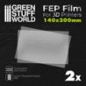 Lamina FEP 200x140mm (pack x2)