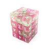 36x Dados D6 12mm - Rosa Claro