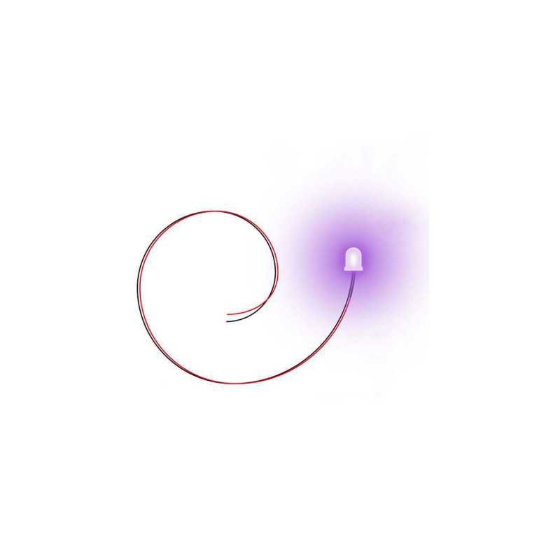 LEDs Luz ULTRAVIOLETA - 5mm