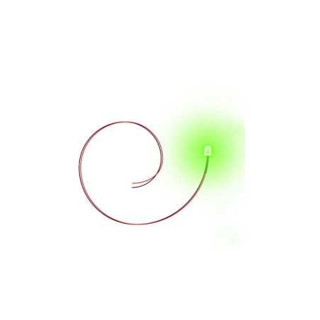 Luces LED VERDES - 3mm