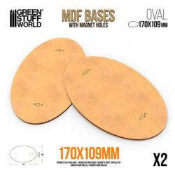 Peanas DM - Ovaladas 170x109mm