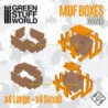 Cajas de Madera Rectangulares 1:48-1:35