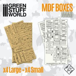 Cajas de Madera Rectangulares 1:48-1:35