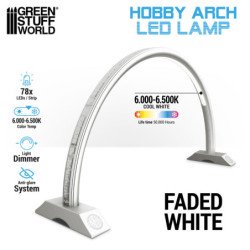 Lampara de arco LED - Faded White