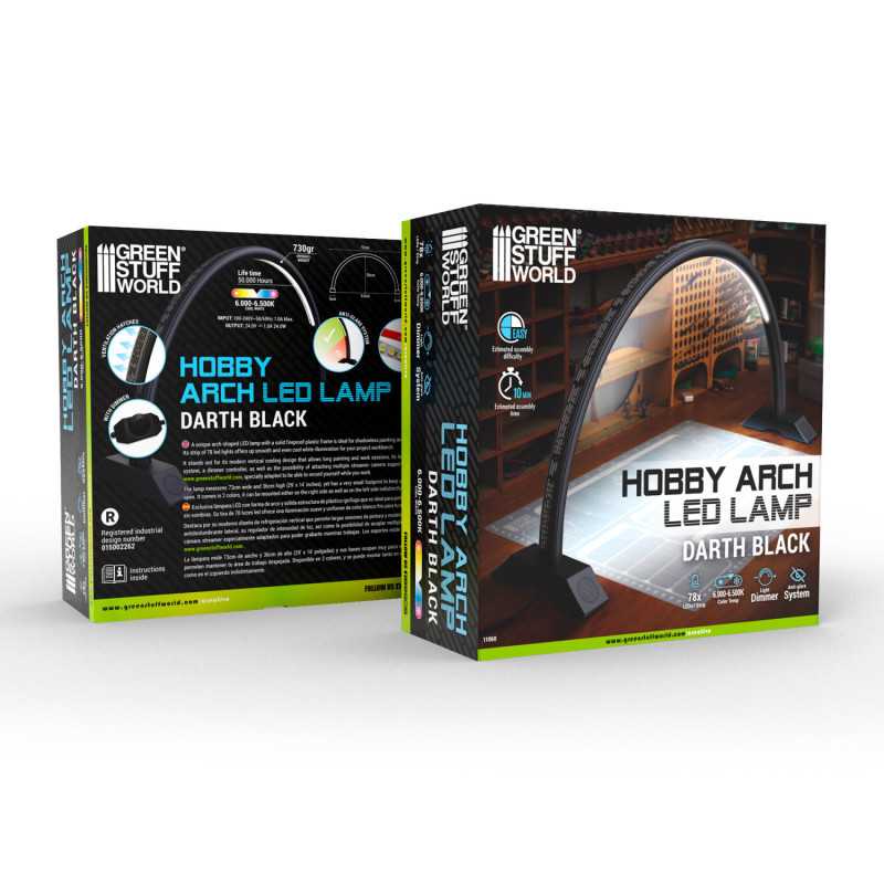 Lampara de arco LED - Darth Black