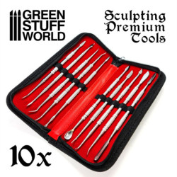 10x Lancetas para Modelar con estuche
