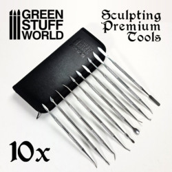 10x Lancetas para Modelar con estuche