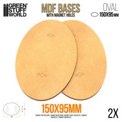 Peanas DM - Ovaladas 150x95mm