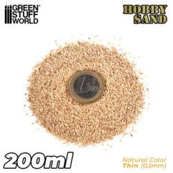 Arena Modelismo Fina 200ml - Natural