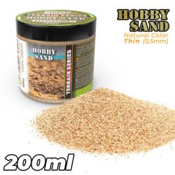 Arena Modelismo Fina 200ml - Natural