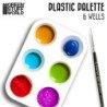 Paleta de Plastico Mezclas Rectangular