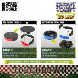 Peanas compatibles Blood Bowl 40mm con Skill Rings