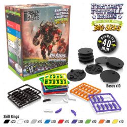 Peanas compatibles Blood Bowl 40mm con Skill Rings