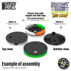 Peanas compatibles Blood Bowl 40mm (x10)