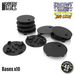 Peanas compatibles Blood Bowl 40mm (x10)