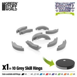 Anillos de habilidad 32mm Gris