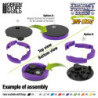 Anillos de habilidad 40mm Violeta