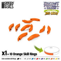 Anillos de habilidad 40mm Naranja