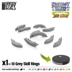 Anillos de habilidad 40mm Gris
