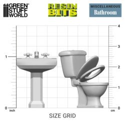 Set baño y WC 1:48