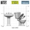 Set baño y WC 1:48
