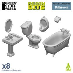 Set baño y WC 1:48