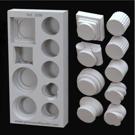 Moldes de Silicona Columnas