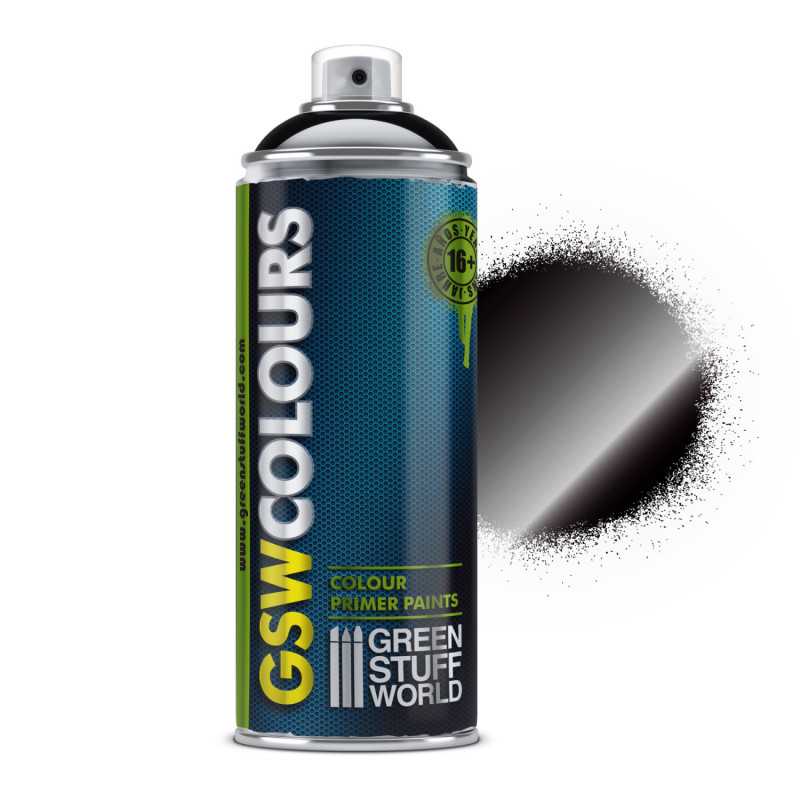 Imprimación Negra Spray Brillo 400 ml