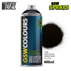 Imprimacion Negra Spray Mate 400ml