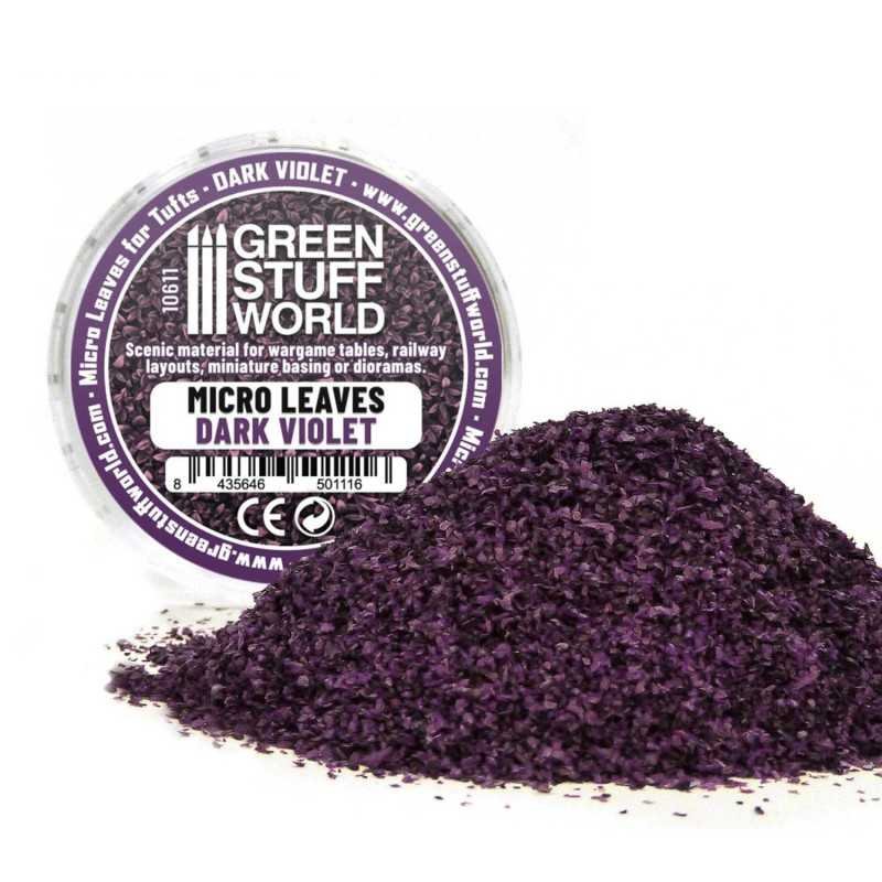 MICRO HOJAS - Mix violeta oscuro