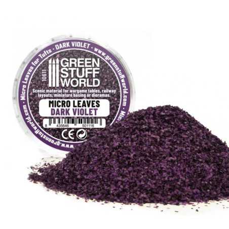 MICRO HOJAS - Mix violeta oscuro