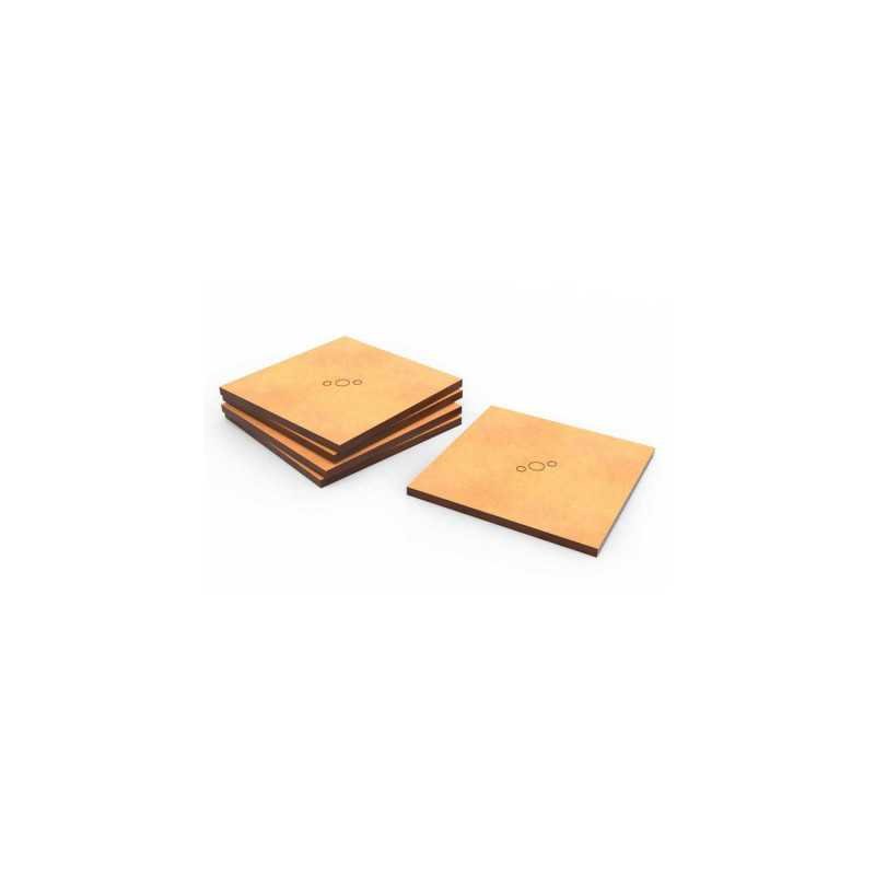 Peanas DM Old World - Cuadradas 60 mm