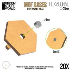 Bases Hexagonales Battletech DM 32 mm