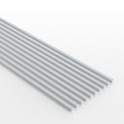 Perfil Plasticard BARRA CUADRADA 1.5mm
