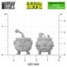 Calderos mágicos para LEDs de 3 mm 1:48
