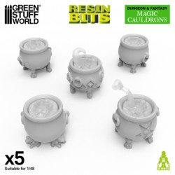 Calderos mágicos para LEDs de 3 mm 1:48