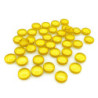 Gemas de plastico 12mm - Amarillo
