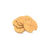Peanas MDF - Redondas 50 mm (Legion)