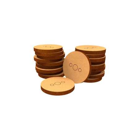 Peanas DM - Redondas 27 mm (Legion)