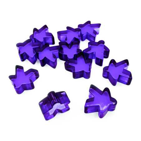 Meeples 16x16x8mm - Morado