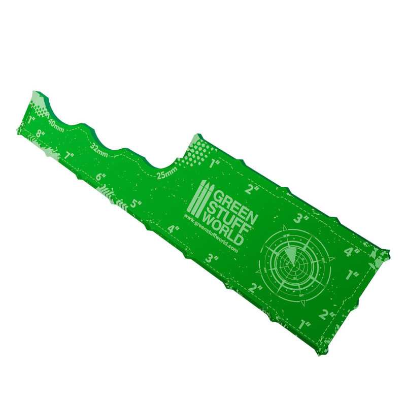 Regla Gaming - Verde 8 pulgadas