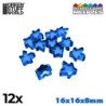 Meeples 16x16x8mm - Azules