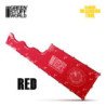 Regla Gaming - Rojo 8 pulgadas