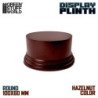 Peana madera redonda 10cm - Avellana