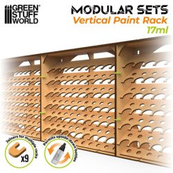 Organizador Modular Pinturas - VERTICAL 17ml