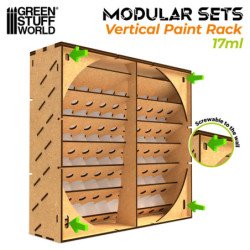 Organizador Modular Pinturas - VERTICAL 17ml