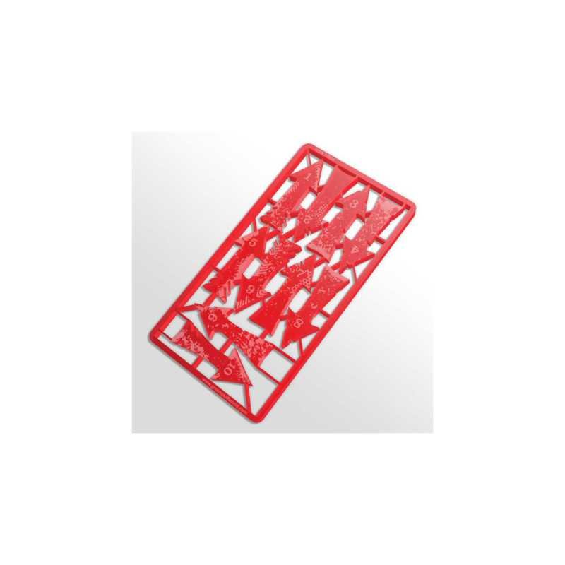 Flechas de Carga y Retirada - Rojo