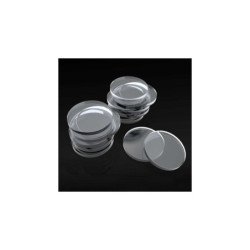 Peanas Acrilicas - Redondas 28,5mm TRANSPARENTES