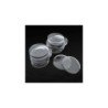 Peanas Acrilicas - Redondas 28,5mm TRANSPARENTES