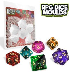 Moldes Dados Rol RPG
